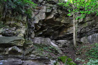 View over the main cave in Avalonia